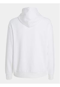 Calvin Klein Bluza Hero K10K111345 Biały Regular Fit. Kolor: biały. Materiał: bawełna