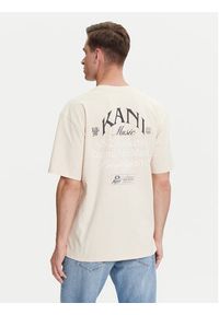 Karl Kani T-Shirt PD00005333 Beżowy Relaxed Fit. Kolor: beżowy. Materiał: bawełna