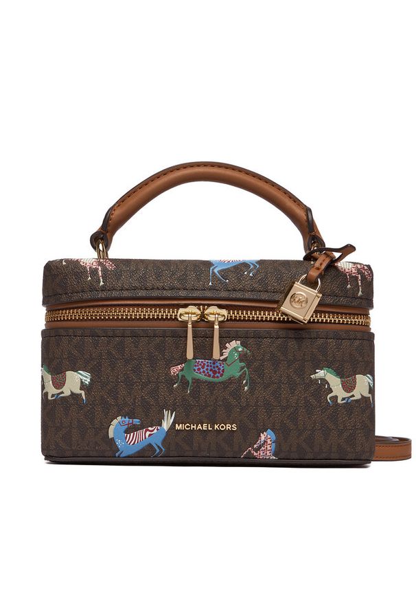 Torebka MICHAEL Michael Kors. Kolor: brązowy