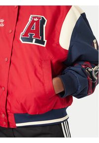 Adidas - adidas Kurtka bomber KR7030 Czerwony Loose Fit. Kolor: czerwony. Materiał: syntetyk #2