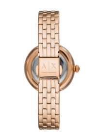 Armani Exchange - Zegarek AX5379. Kolor: złoty. Materiał: materiał