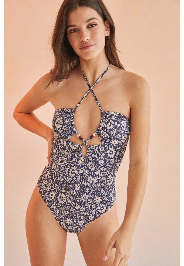 Women Secret - women'secret jednoczęściowy strój kąpielowy PACIFICO miękka miseczka 5525791. Materiał: poliamid