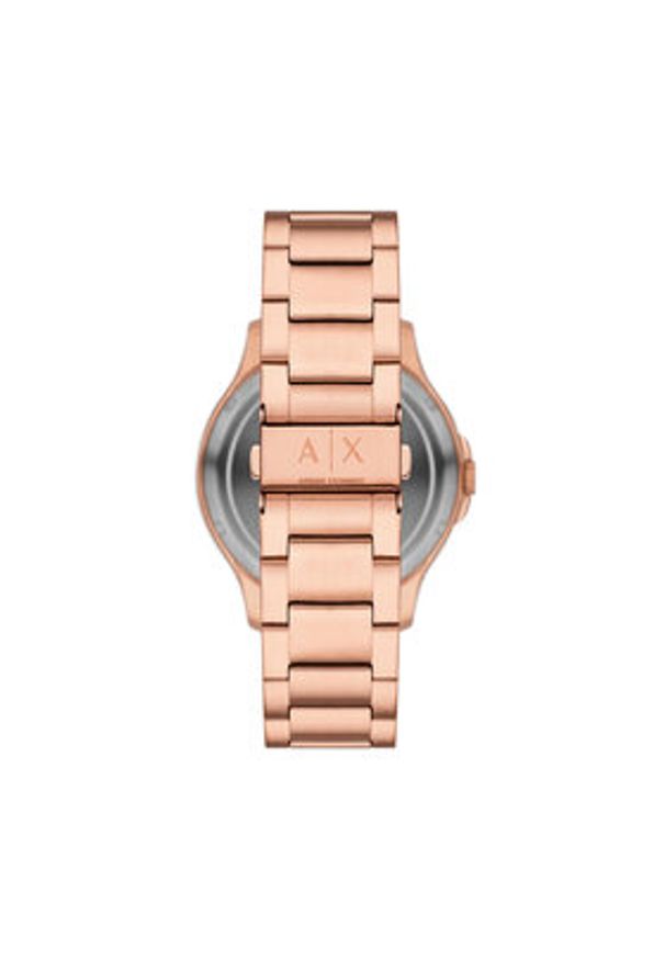 Armani Exchange Zegarek Hampton Automatic AX2456 Złoty. Kolor: złoty