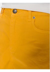 Sisley Szorty jeansowe 4QVSL9014 Żółty Regular Fit. Kolor: żółty. Materiał: bawełna #4