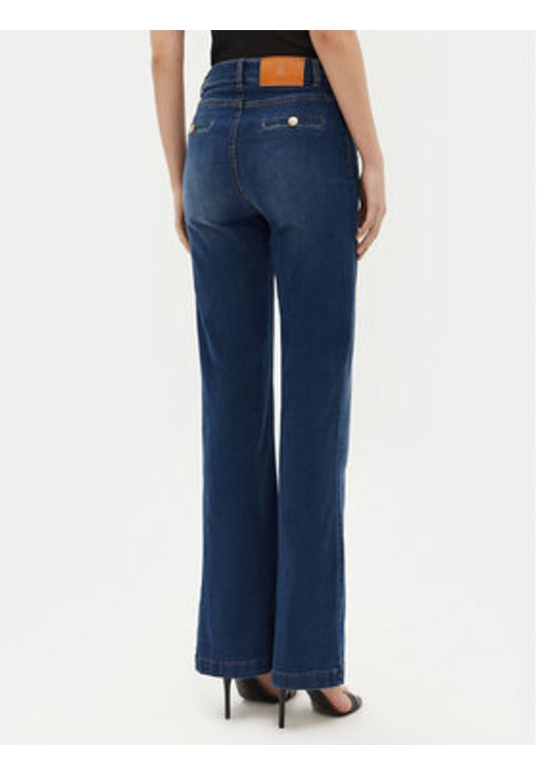 Fracomina Jeansy FR25SV2013D46093 Granatowy Regular Fit. Kolor: niebieski