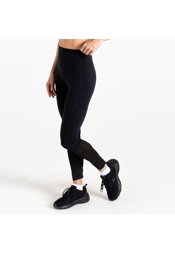 DARE 2B - Damskie legginsy turystyczne Power. Kolor: czarny. Materiał: tkanina. Sport: fitness