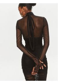 Versace Jeans Couture Sukienka koktajlowa 76HAO918 Czarny Slim Fit. Kolor: czarny. Materiał: syntetyk. Styl: wizytowy #4
