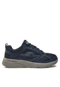 skechers - Skechers Sneakersy Fallford 58363/NVY Granatowy. Kolor: niebieski. Materiał: materiał #1