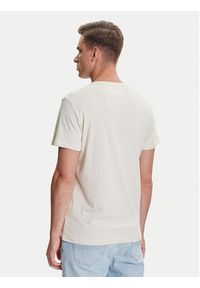 Tommy Jeans T-Shirt Essential DM0DM20740 Beżowy Slim Fit. Kolor: beżowy. Materiał: bawełna #3