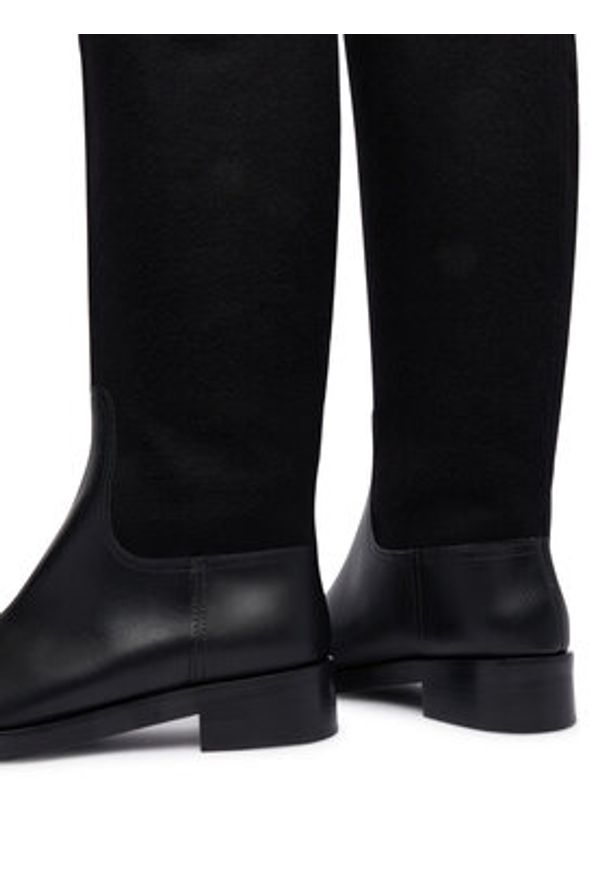 Max Mara Oficerki Cavalierewk 2524796112600 Czarny. Kolor: czarny. Materiał: wełna