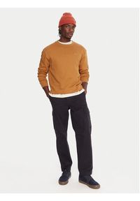 Quiksilver Bluza Salt Water EQYFT05158 Beżowy Comfort Fit. Kolor: beżowy. Materiał: bawełna #3