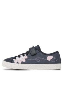 Geox Sneakersy Jr Ciak Girl J3504A00954C4002 D Granatowy. Kolor: niebieski. Materiał: skóra