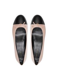 Tory Burch Czółenka Cap-Toe 154515 Różowy. Kolor: różowy. Materiał: skóra