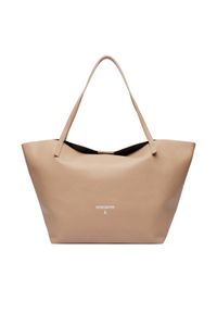 Patrizia Pepe Torebka 2B0130/L148-R874 Beżowy. Kolor: beżowy. Materiał: skórzane #1