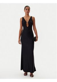 Guess Sukienka wieczorowa O6RK02 KCDE0 Czarny Regular Fit. Kolor: czarny. Materiał: syntetyk. Styl: wizytowy #4