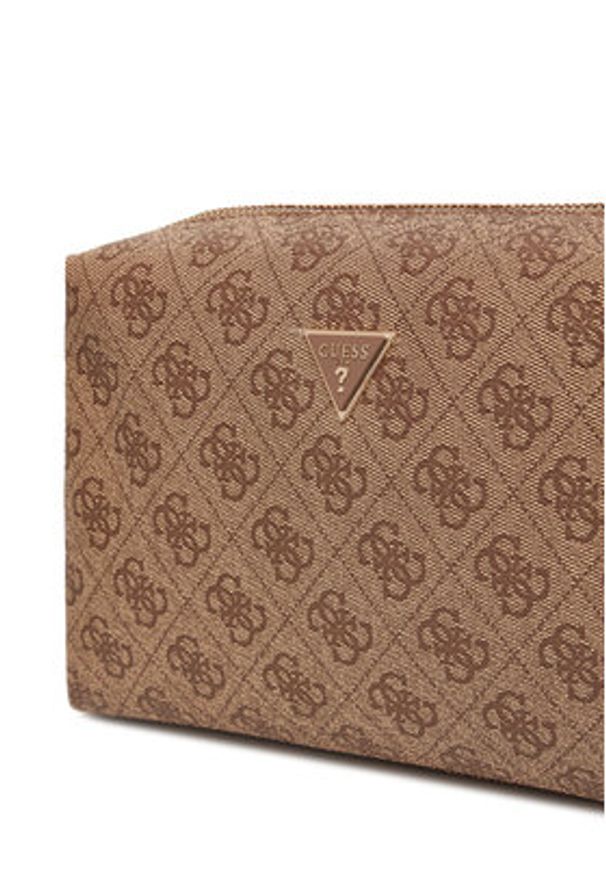 Guess Kosmetyczka PW7533 P5315 Beżowy. Kolor: beżowy. Materiał: skóra