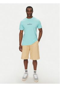 Quiksilver T-Shirt EQYZT08062 Niebieski Regular Fit. Kolor: niebieski. Materiał: bawełna #3