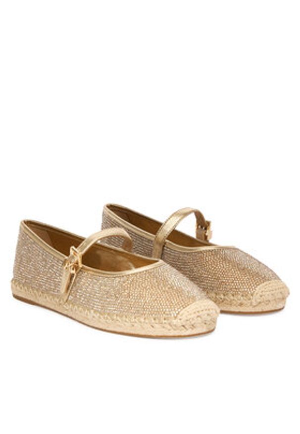MICHAEL Michael Kors Espadryle Lynn Ballet 40S6LYFP3D Beżowy. Kolor: beżowy. Materiał: materiał