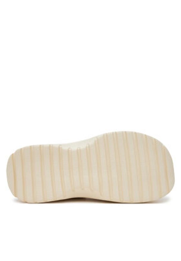 Adidas - adidas Sandały adilette Platform JP7159 Beżowy. Kolor: beżowy. Materiał: syntetyk. Obcas: na platformie