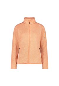 Bluza polarowa damska CMP Haze Jacket Knitted. Kolor: biały. Materiał: polar. Sport: turystyka piesza #1