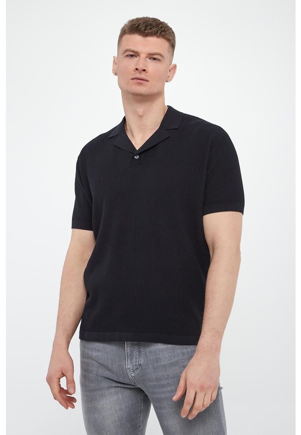 Armani Exchange - Polo męskie ARMANI EXCHANGE. Typ kołnierza: polo