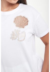 Liu Jo - T-shirt damski z cyrkoniami LIU JO #2