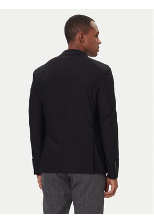 JOOP! Marynarka Huntsville-J 30047604 Czarny Slim Fit. Kolor: czarny. Materiał: syntetyk