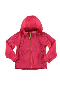 PEAK MOUNTAIN - Kurtka przeciwdeszczowa dla dziewczynki Peak Mountain. Kolor: różowy. Sport: turystyka piesza #1
