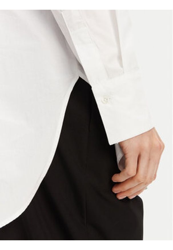 Marc O'Polo Koszula B01 1051 42025 Biały Regular Fit. Typ kołnierza: polo. Kolor: biały. Materiał: bawełna