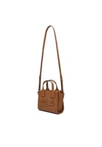 Karl Lagerfeld - KARL LAGERFELD Torebka A3W30028 Brązowy. Kolor: brązowy. Materiał: skórzane