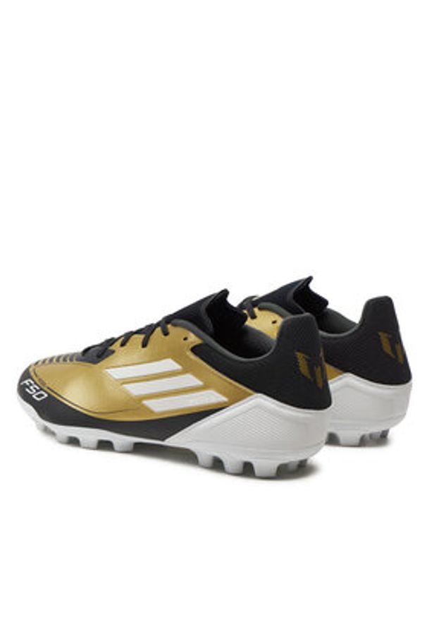 Adidas - adidas Buty F50 League 2G/3G Ag Messi JH9627 Beżowy. Kolor: beżowy. Materiał: materiał