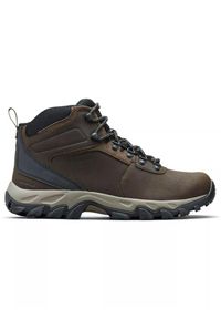 columbia - Buty Trekkingowe Męskie Columbia Newton Ridge Plus II Waterproof. Kolor: brązowy. Materiał: skóra. Sport: turystyka piesza