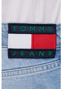 Tommy Jeans jeansy SCANTON Y BF7014 męskie. Kolor: niebieski