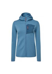 MOUNTAIN EQUIPMENT - Bluza wspinaczkowa damska Mountain Equipment Lumiko Hooded Jacket. Kolor: niebieski
