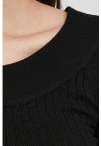 Answear Lab sweter damski kolor czarny. Kolor: czarny. Materiał: dzianina. Wzór: gładki. Styl: wakacyjny #2