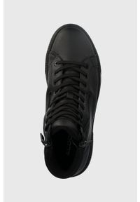 Aldo sneakersy PRERALITHH kolor czarny 13662738.PRERALITHH. Nosek buta: okrągły. Zapięcie: sznurówki. Kolor: czarny. Materiał: guma #2