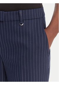 Hugo - HUGO Spodnie materiałowe Hilando 50554458 Granatowy Slim Fit. Kolor: niebieski. Materiał: syntetyk, wiskoza #3