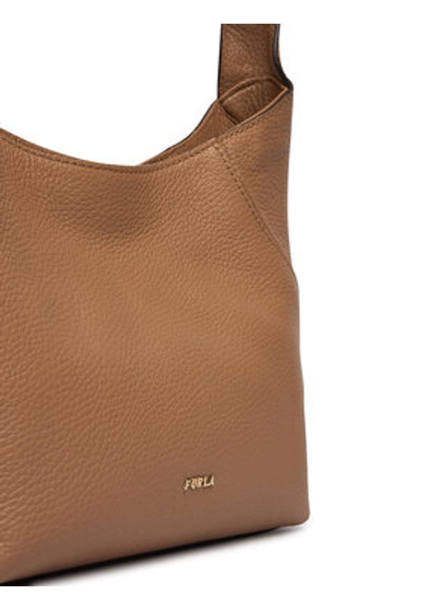 Furla Torebka Lara S WB01958 HSF000 BG YU500 1007 Brązowy. Kolor: brązowy. Materiał: skórzane