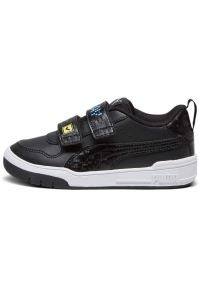 Buty Puma Multiflex SL Play V PS, Dzieci. Kolor: czarny. Materiał: skóra ekologiczna, materiał. Sport: turystyka piesza