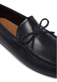 BOSS Mokasyny Noel 50557676 Granatowy. Kolor: niebieski. Materiał: skóra #3