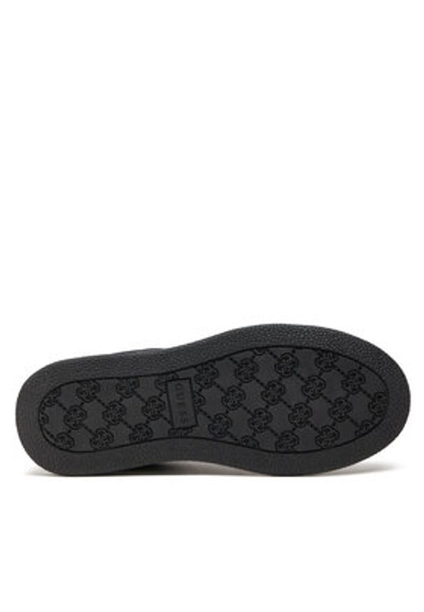 Guess Sneakersy Marlew FLTMAR ELE12 Czarny. Kolor: czarny. Materiał: skóra
