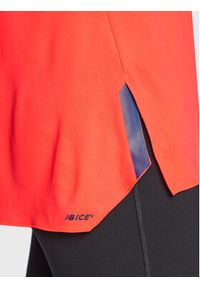 New Balance Koszulka techniczna Speed Jacquard MT23281 Pomarańczowy Athletic Fit. Kolor: pomarańczowy. Materiał: syntetyk #5