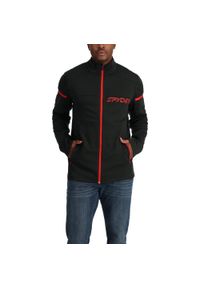 Bluza polarowa męska Spyder Speed Fleece. Kolor: czarny. Materiał: polar. Sport: turystyka piesza, narciarstwo