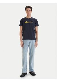 Alpha Industries Komplet t-shirtów Alpha Label 118534 Kolorowy Regular Fit. Materiał: bawełna. Wzór: kolorowy #3