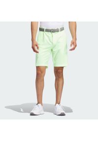 Adidas - Ultimate365 8.5-Inch Golf Shorts. Kolor: zielony. Materiał: materiał. Sport: golf