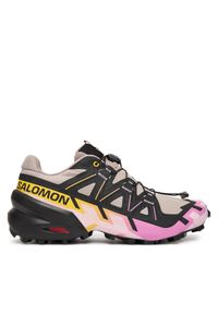 salomon - Buty do biegania Salomon. Kolor: beżowy. Model: Salomon Speedcross