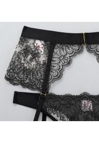 Intica - Zestaw bielizny koronkowej z regulowanymi ramiączkami Karrie. Kolor: biały. Materiał: koronka. Wzór: koronka #2