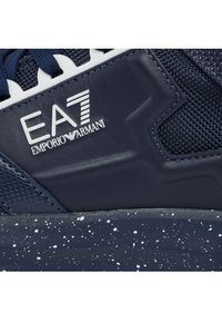 EA7 Emporio Armani Sneakersy X8Z036 XK293 S870 Granatowy. Kolor: niebieski. Materiał: materiał #3