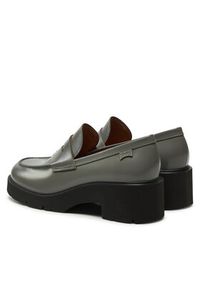 Camper Loafersy Milah K201425-020 Szary. Kolor: szary. Materiał: skóra #6