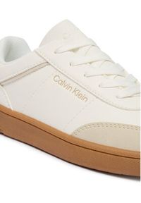 Calvin Klein Sneakersy Low Cut Lace-Up Sneaker V3X9-83159-1269 S Biały. Kolor: biały. Materiał: skóra